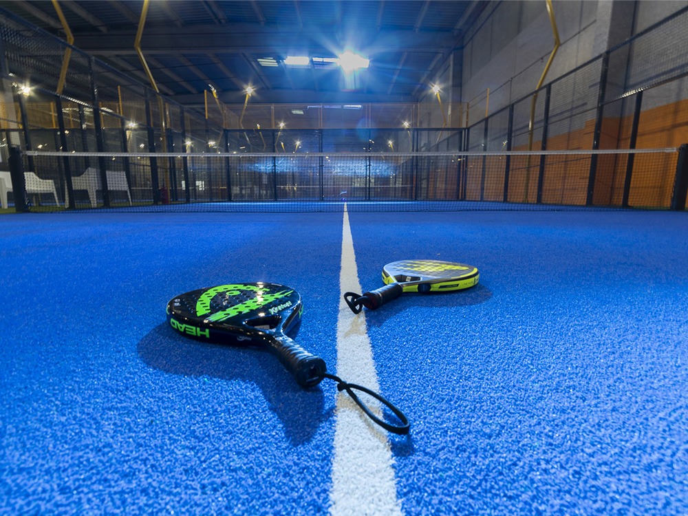 raquettes terrains indoor Montpellier